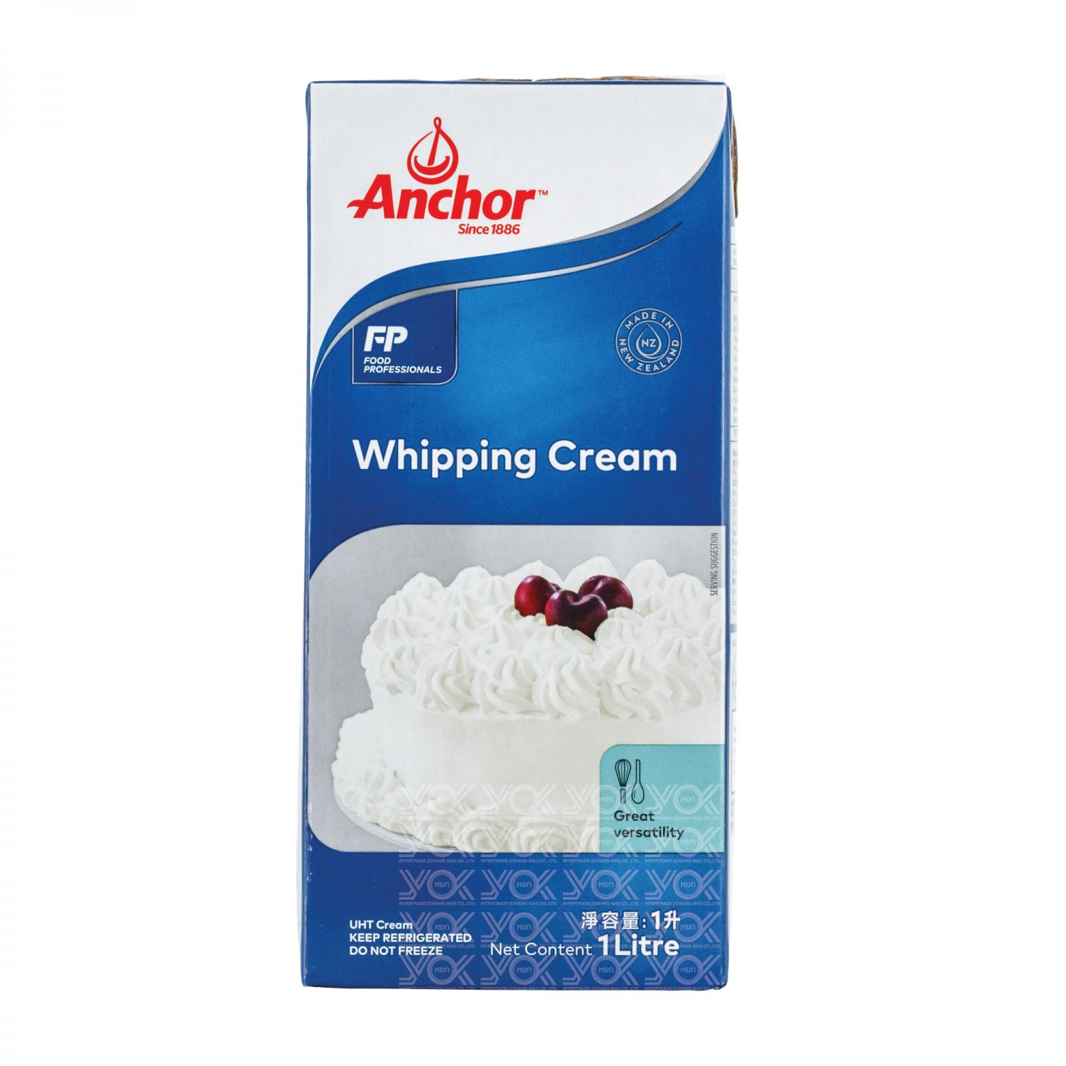 Anchor Whipping Cream UHT 1Ltr.