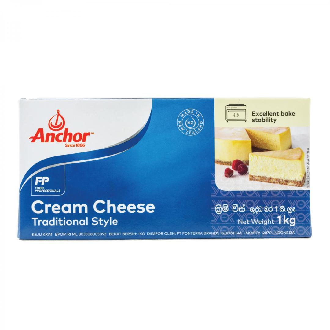 Anchor Cream Cheese 1kg.